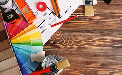 境塗装のこだわりイメージ